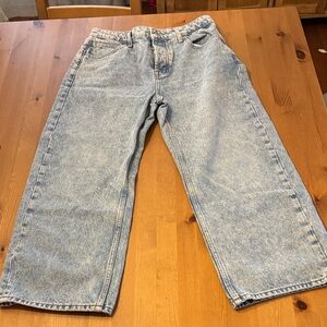 NWOT! We The Free Deep Trance Dropped Boyfriend Jeans Size 27